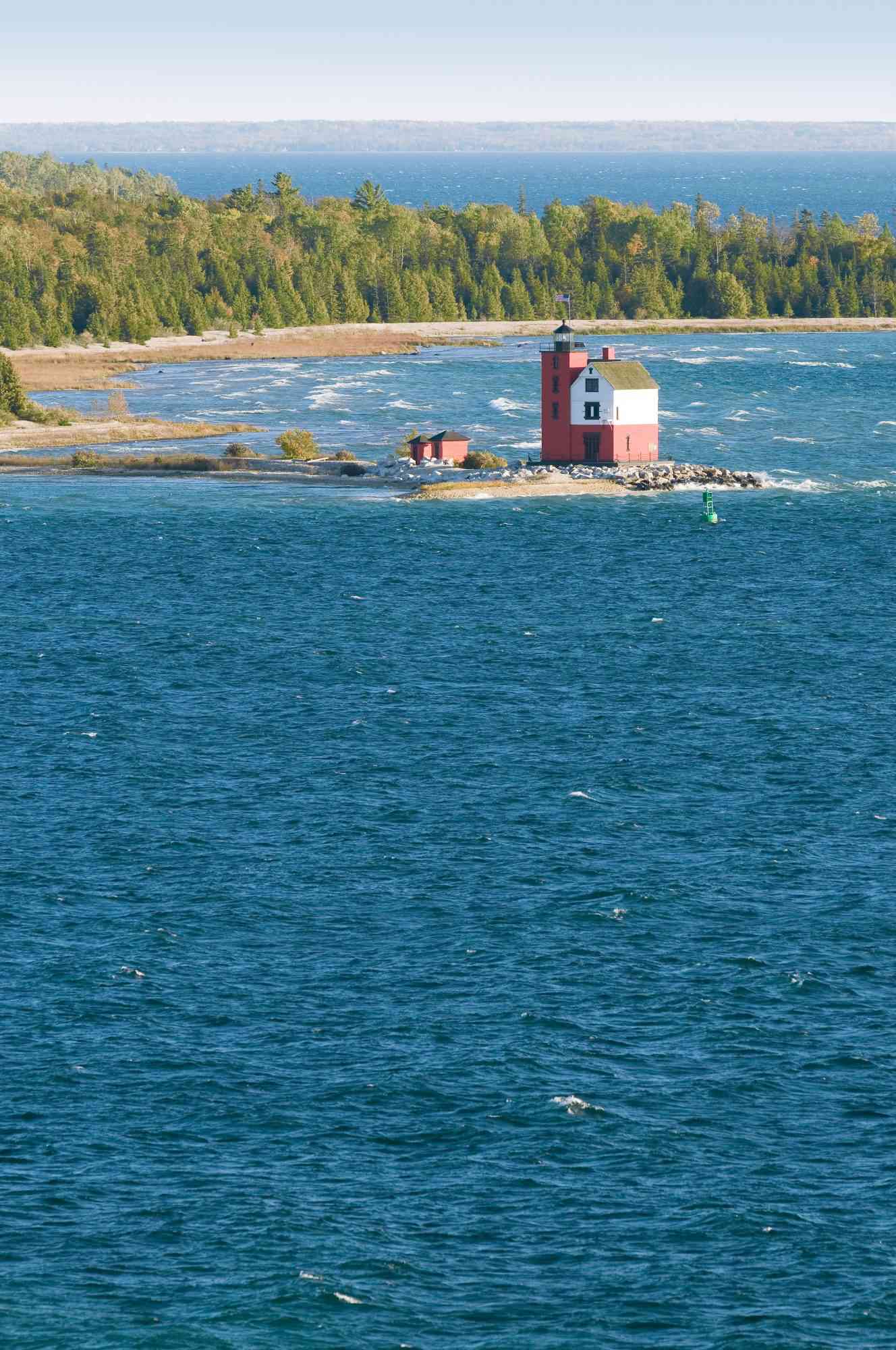 Mackinac Island Round Island Light