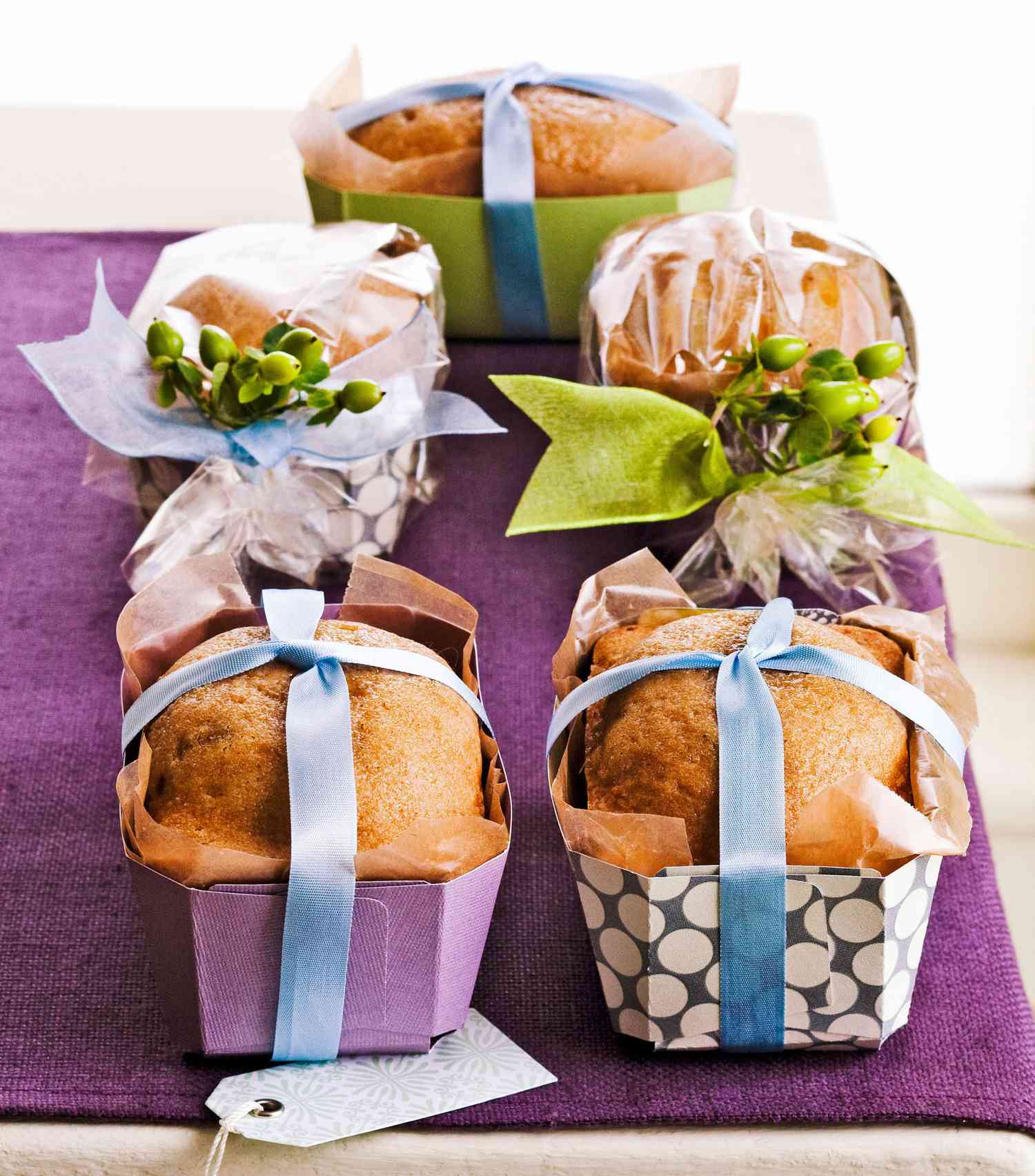 Food Gifts miniature sweet bread loaves