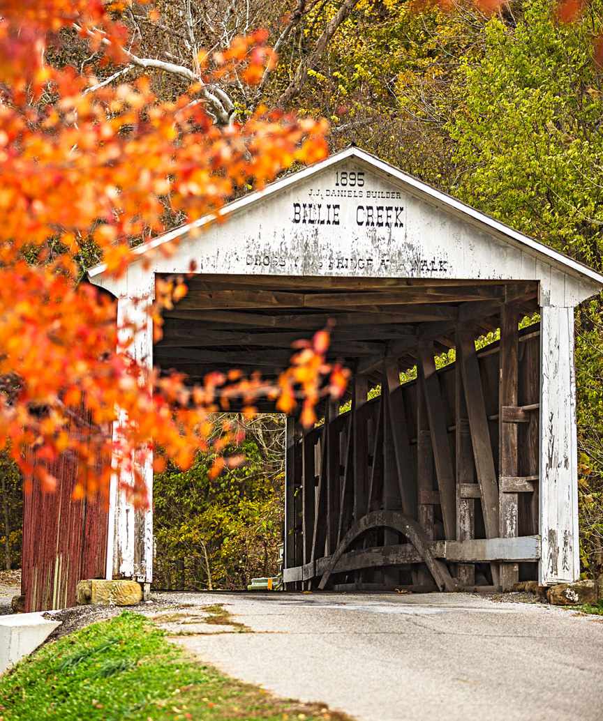 Billie Creek Bridge in Parke County.