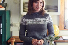 Cookbook author Amy Thielen in a kitchen