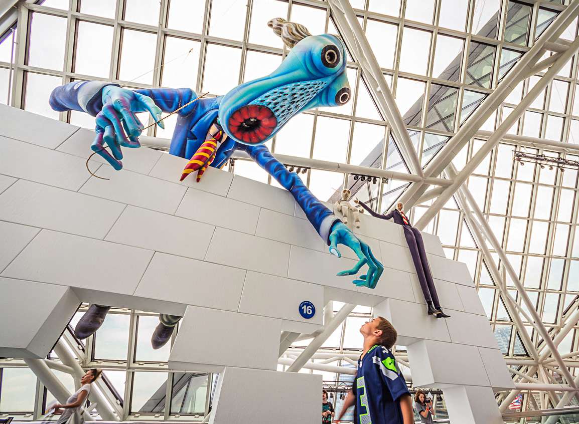 Rock and Roll Hall of Fame and Museum in Cleveland, Ohio.