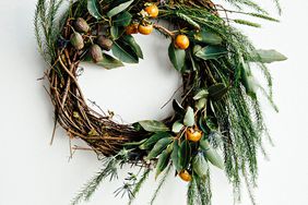 Orange crush wreath