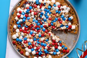 4th of July Cookie Pizza