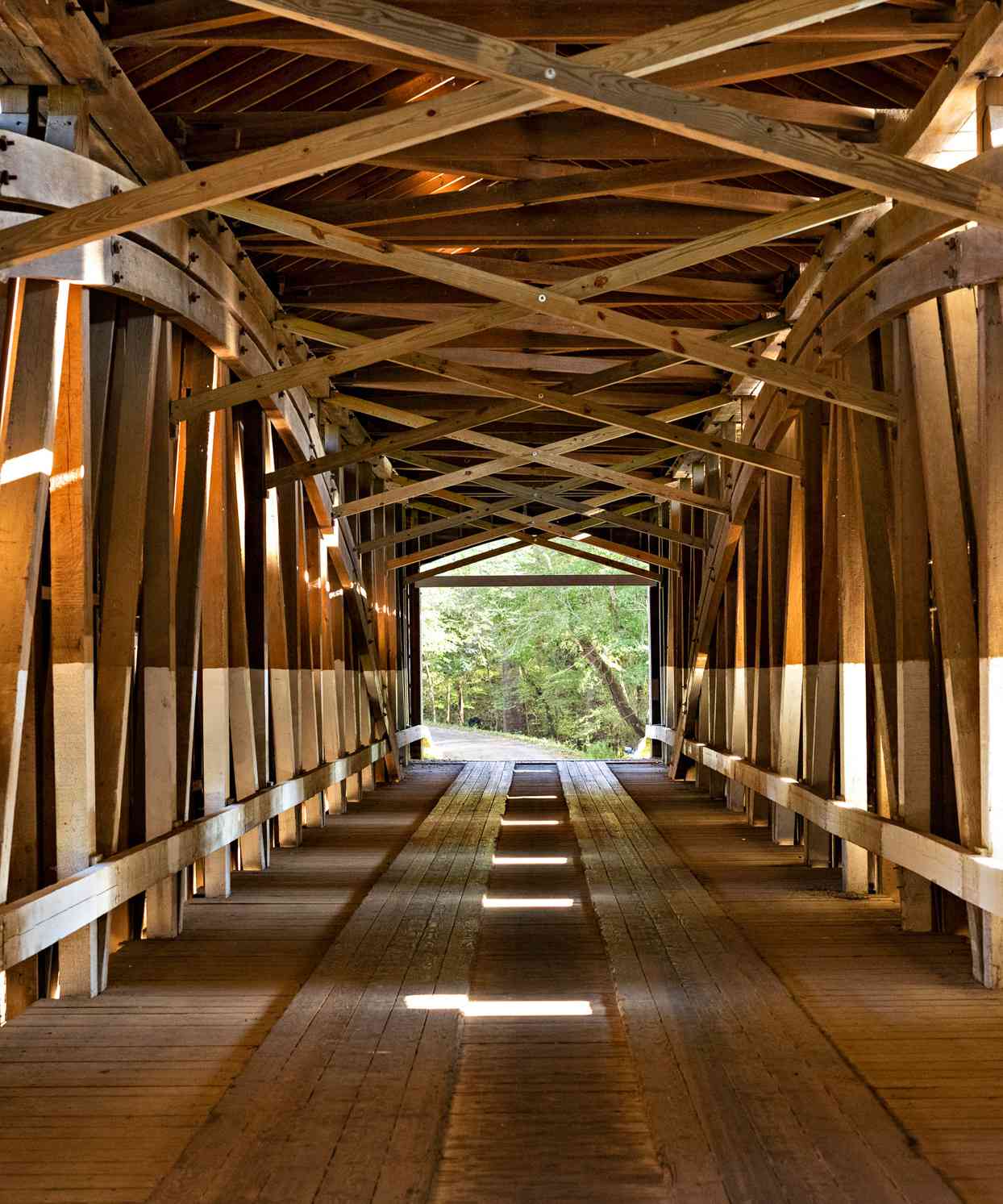 burr arch truss covered bridge