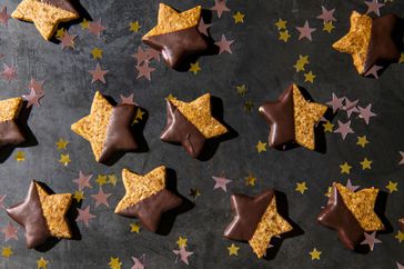 Chocolate Dipped Espresso Stars Cookies from Zingerman's