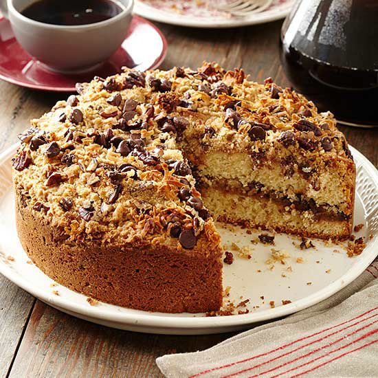 Chocolate-Pecan Coffee Cake