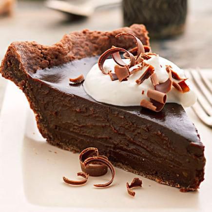 Double Chocolate-Espresso Truffle Pie