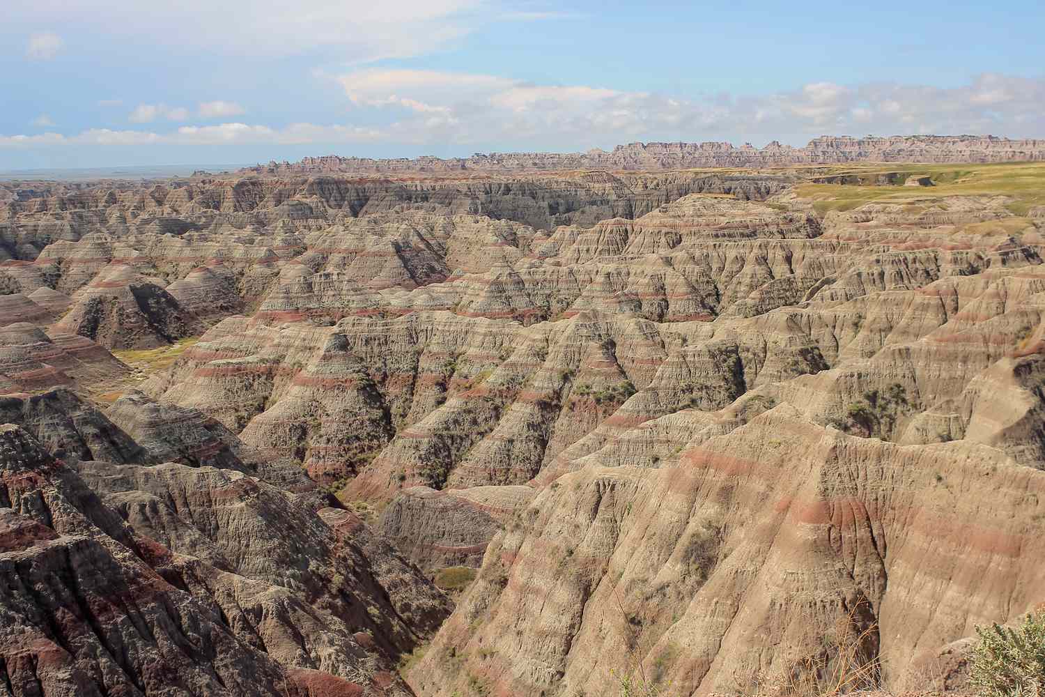 Big Badlands Overlook in Badlands National Park