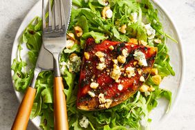 Grilled Watermelon and Arugula Salad