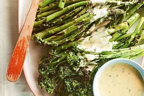 Grilled Vegetables with Summer Hollandaise