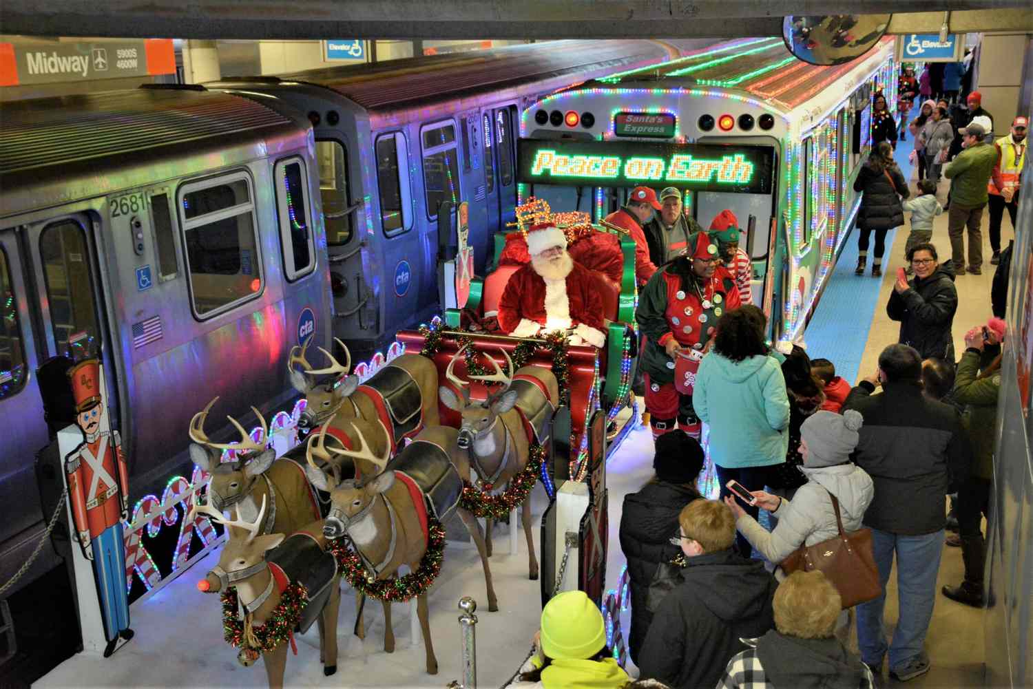 CTA Holiday Train, Chicago