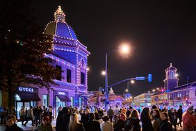 Holiday Plaza Lights in Kansas City, Missouri