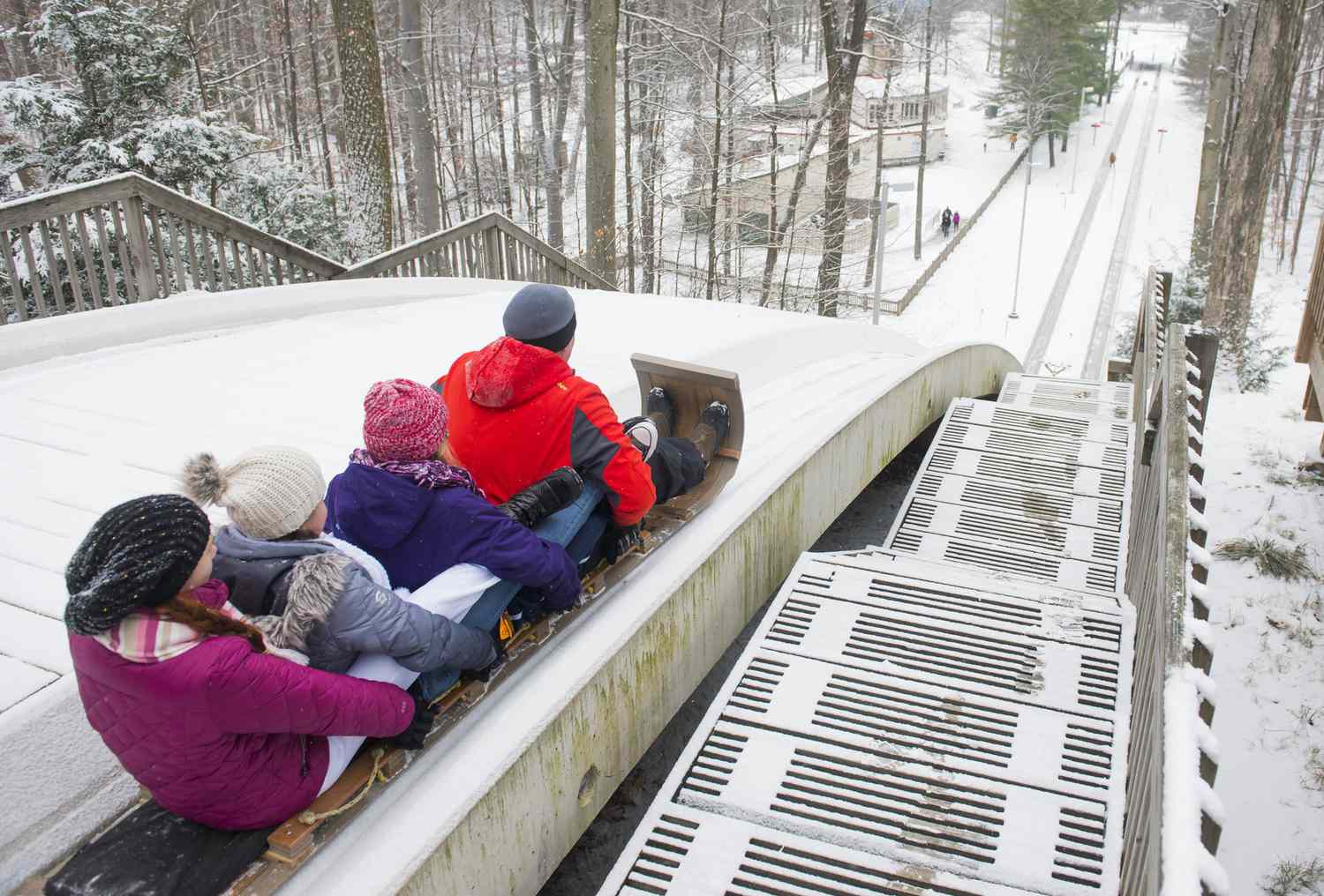 Cleveland Metroparks Chalet Toboggan Ride