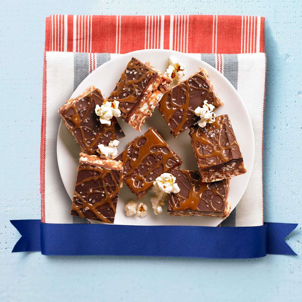 Recipe contest winner: Caramel and Chocolate Kettle-Corn Crispie Bars