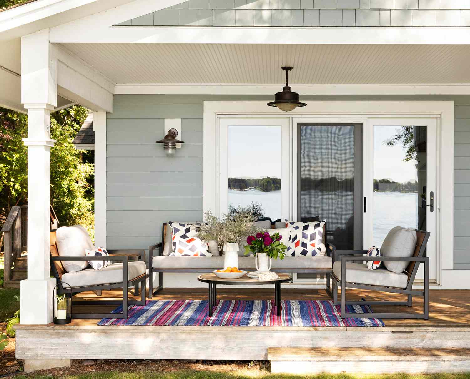 minnesota cottage porch