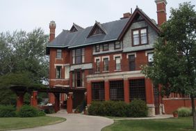 Historic home, the Brucemore, in Cedar Rapids, Iowa.