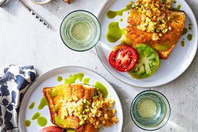 Seared Lake Trout with Summer Relish