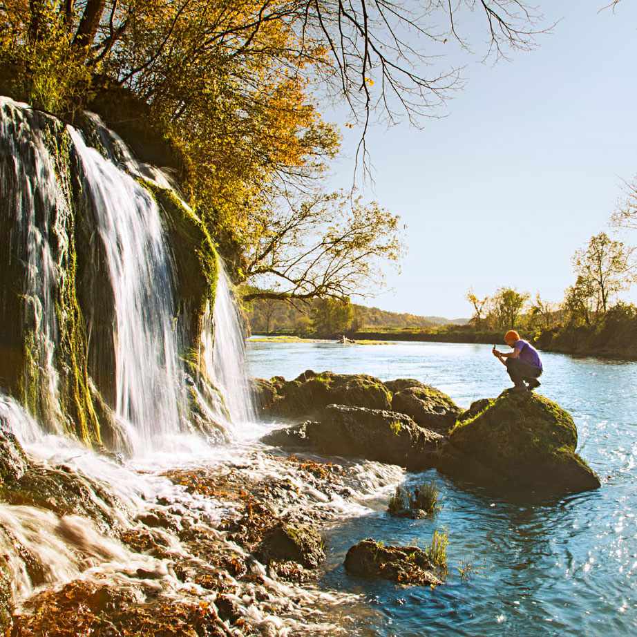 Decorah waterfall