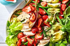 Summer Chicken Salad with Strawberry Vinaigrette