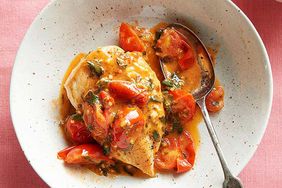 Tomato-Butter Pan Sauce with Mint