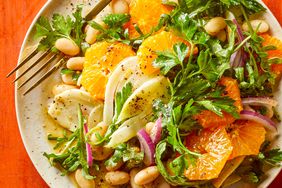 Winter Bean Salad with Fennel and Clementines